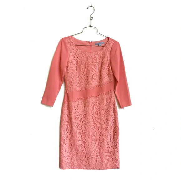 ANTONIO MELANI | Dresses | Antonio Melani Nwot Lace Peach Dress Size |  Poshmark